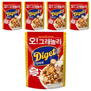 오!그래놀라 다이제, 300g, 5개