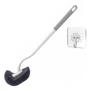 올릭 이지크린 코너 변기솔 + 후크홀더 세트, 그레이, 1세트