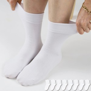 구냥씩 여성용 조이지 않고 편안한 무압박 양말 8켤레 세트