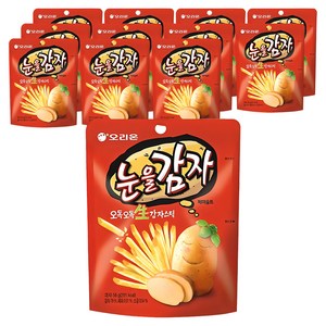 오리온 눈을감자, 56g, 12개