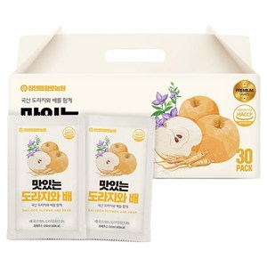 참앤들황토농원 맛있는 도라지와 배, 100ml, 30팩