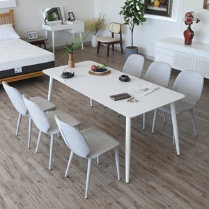 이즈네이처 포세린 세라믹 식탁 6인용 + 아이리스 의자6p 세트 방문설치