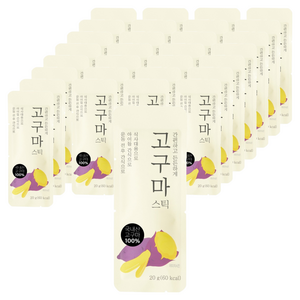 자연다움 국내산 고구마 스틱, 20g, 30개