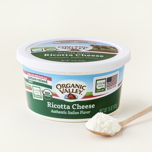 오가닉밸리 유기가공식품 인증 리코타 치즈