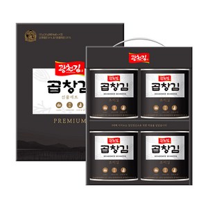 광천김 곱창캔김 30g x 4p 선물세트, 1세트