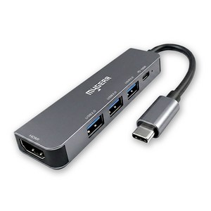 마이기어 5 in 1 C타입 USB 3.0 멀티 허브 4K HDMI PD100W 삼성 DEX 미러링 호환 MYGR-UH5P1