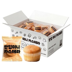 에이스엠앤티 한입 미니 카스테라, 20g, 50개