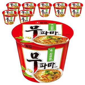 농심 무파마 큰사발 컵라면, 8개