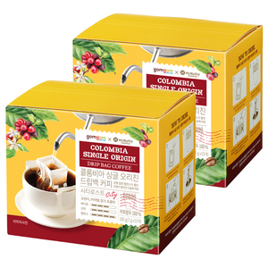 곰곰 콜롬비아 싱글오리진 드립백 커피, 7g, 15개입, 2개