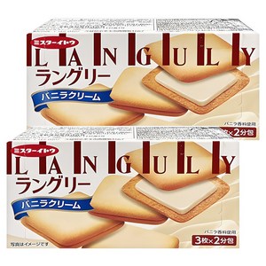 랑그리 바닐라향 크림 샌드, 66g, 2개