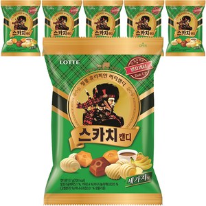 롯데웰푸드 스카치 캔디 세가지맛, 6개, 157g