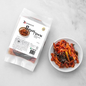 권기옥 명인 웃말 무말랭이 장아찌, 400g, 1개