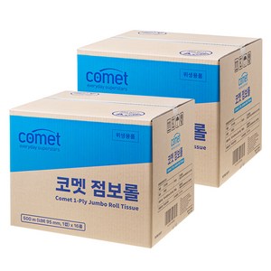 코멧 1겹 점보롤 500m, 16롤, 2개