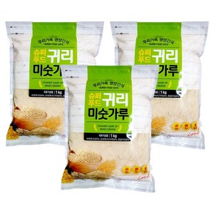 대주식품 슈퍼푸드 귀리 미숫가루, 1kg, 3개