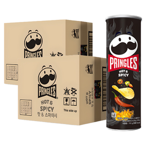 프링글스 핫 & 스파이시, 110g, 24개