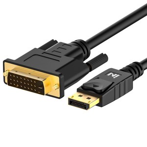 인네트워크 DP to DVI 영상 포트 타입 변환 모니터 케이블 IN-DPD02