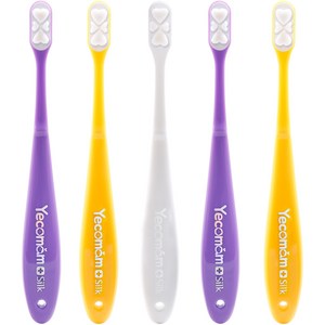 예꼬맘 실크 어린이 칫솔 1단계, 혼합색상, 1개입, 5개