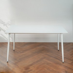 이노센트 어라운드 포세린 세라믹 식탁테이블 4인용 방문설치, 화이트