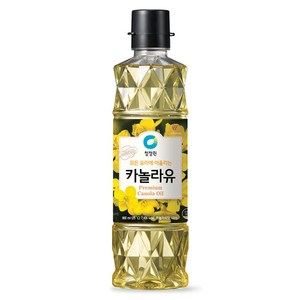 청정원 카놀라유, 900ml, 1개