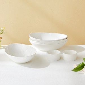 모던하우스 온 접시세트, 타원볼 4p + 미..., 1세트