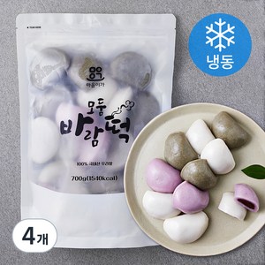 마음이가 모둠 바람떡 (냉동), 700g, 4개