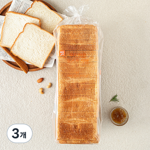 아워홈 부드러운 토스트식빵, 700g, 3개