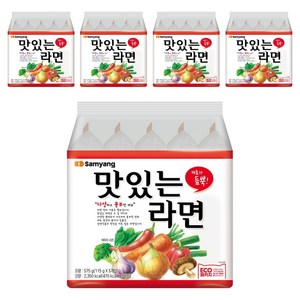 삼양 맛있는라면 115g, 5개