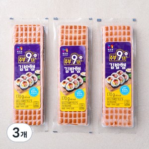 목우촌 주부9단 김밥햄, 170g, 9개