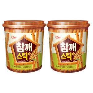 청우식품 참깨스틱 진, 220g, 2개