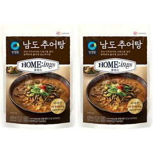 청정원 호밍스 남도추어탕, 450g, 2개