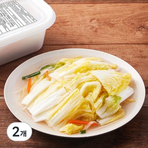 더반찬 백김치, 700g, 2개