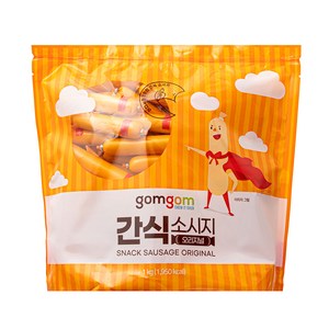 곰곰 간식 소시지 오리지널, 1kg, 1개