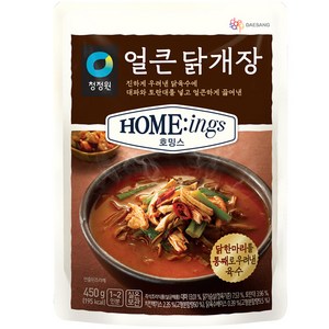 대상 청정원 호밍스 얼큰 닭개장, 450g, 1개