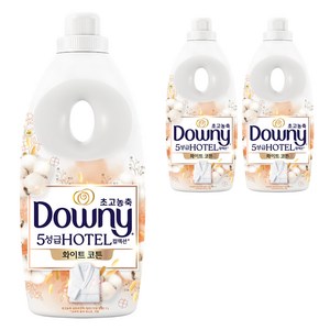 다우니 초고농축 호텔 컬렉션 섬유유연제 화이트 코튼 본품