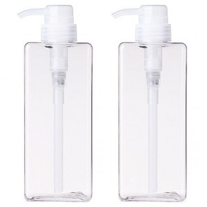 지앤와이 로션 펌프 공병 650ml, 투명, 2개