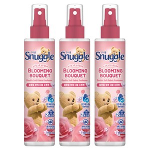 스너글 블루밍 부케 더블 소프트 섬유탈취제 본품, 150ml, 3개