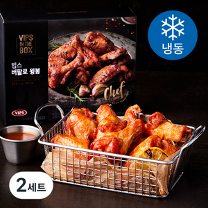 빕스 버팔로 윙봉 450g + 소스 50g 세트 (냉동), 500g, 2세트