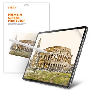 랩씨 종이질감 스케치 항균 액정보호필름 1매