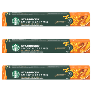 스타벅스 네스프레소 스무스 캐러멜향 캡슐 커피, 5.1g, 10개입, 3개
