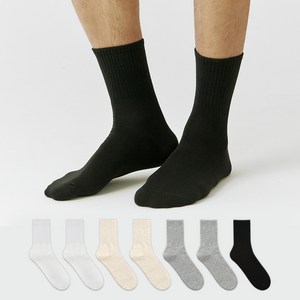 GGRN 남성용 스탠다드 고밀도 보드 삭스 8켤레 세트