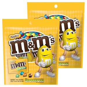 엠앤엠즈 피넛 펀사이즈, 230g, 2개