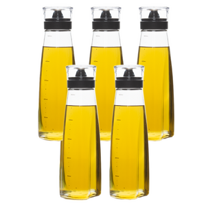 키텐실 시노글라스 오일병 블랙, 500ml, 5개