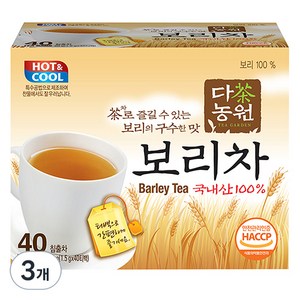 다농원 보리차, 1.5g, 40개입, 3개