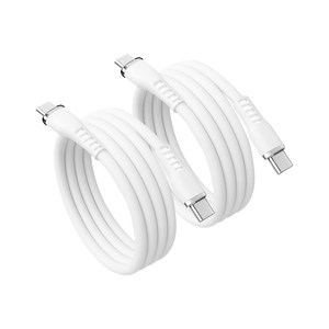 홈플래닛 꼬임방지 프리미엄 실리콘 초고속 충전 케이블 C to C PD 100W