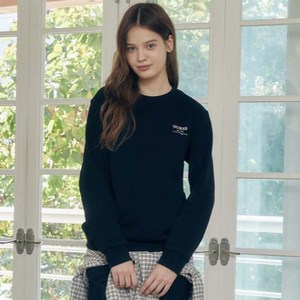 게스 남녀공용 웜 기모 쮸리 후로피 로고 맨투맨 MO4K9460