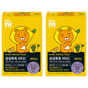 마이니 셀프케어 생생톡톡 비타C 172.8g, 108정, 2개