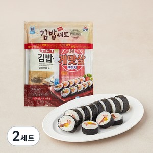 사조 명품 김밥재료 5종 세트, 520g, 2세트