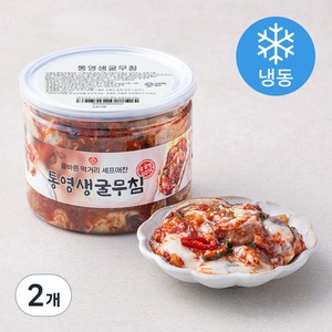 셰프애찬 통영 생굴무침 (냉동), 600g, 2개