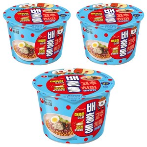 배홍동 큰사발면 116g, 3개