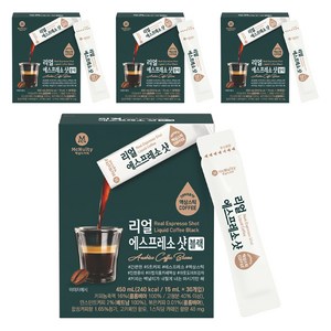 맥널티커피 리얼 에스프레소 샷 블랙 액상 스틱 커피
